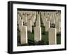 War Cemetery, 1939-1945, World War II, Bayeux, Basse Normandie (Normandy), France-Peter Higgins-Framed Photographic Print