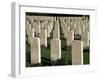 War Cemetery, 1939-1945, World War II, Bayeux, Basse Normandie (Normandy), France-Peter Higgins-Framed Photographic Print