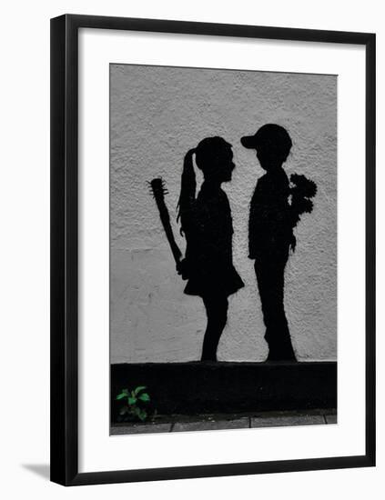 War Children-Banksy-Framed Giclee Print