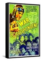 War Correspondent, 1932-null-Framed Stretched Canvas