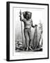 War Costume of the Natives of the Caroline Islands, Central Pacific Ocean, 1877-null-Framed Giclee Print