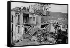War Damage in Spain-null-Framed Stretched Canvas