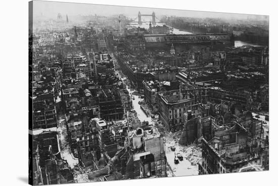 War Damaged London, 1941-null-Stretched Canvas