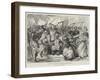 War-Dance of the Sultan of Zanzibar's Irregular Troops-null-Framed Giclee Print