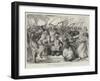 War-Dance of the Sultan of Zanzibar's Irregular Troops-null-Framed Giclee Print