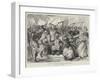 War-Dance of the Sultan of Zanzibar's Irregular Troops-null-Framed Giclee Print