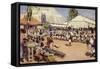 War Dance South Africa-null-Framed Stretched Canvas