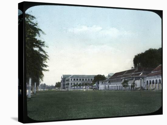 War Department Buildings and Military College, Bangkok, Siam-null-Stretched Canvas