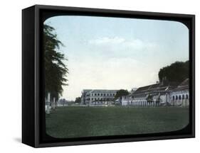 War Department Buildings and Military College, Bangkok, Siam-null-Framed Stretched Canvas