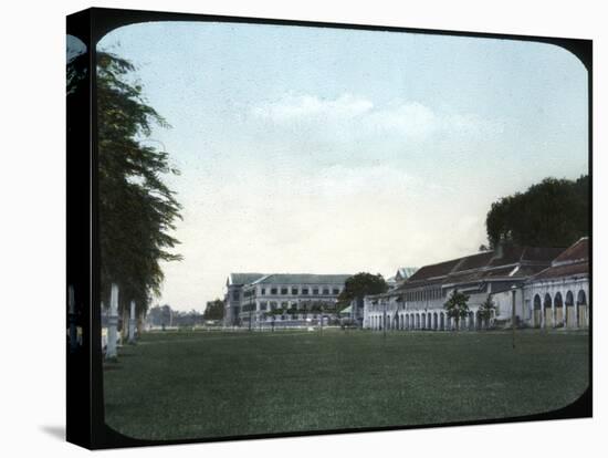 War Department Buildings and Military College, Bangkok, Siam-null-Stretched Canvas