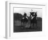 War Department Polo Association Game Photograph - Washington, DC-Lantern Press-Framed Art Print