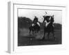 War Department Polo Association Game Photograph - Washington, DC-Lantern Press-Framed Art Print