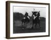 War Department Polo Association Match Photograph - Washington, DC-Lantern Press-Framed Art Print