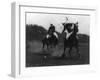 War Department Polo Association Match Photograph - Washington, DC-Lantern Press-Framed Art Print