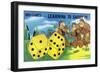 War Games, Learning How to Shoot Craps-Lantern Press-Framed Art Print