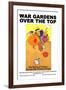 War Gardens over the Top - the Seeds of Victory Insure the Fruits of Peace-Maginel Wright Barney-Framed Art Print