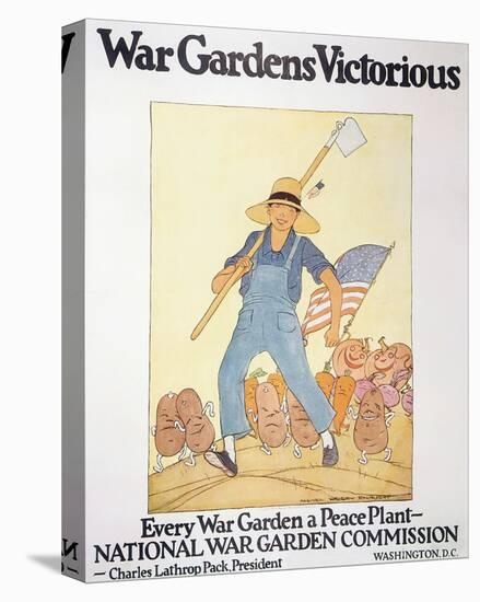 War Gardens Victorious-Macinel Wright Enright-Stretched Canvas