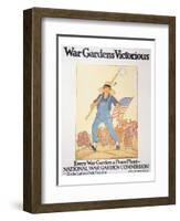 War Gardens Victorious-Macinel Wright Enright-Framed Art Print