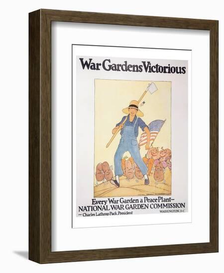 War Gardens Victorious-Macinel Wright Enright-Framed Art Print