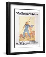 War Gardens Victorious-Macinel Wright Enright-Framed Art Print