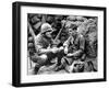 War Hunt by DenisSanders with John Saxon and Robert Redford, 1961 (b/w photo)-null-Framed Photo