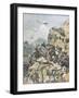 War in Eritrea, from 'La Domenica Del Corriere', 1936-null-Framed Giclee Print