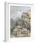 War in Eritrea, from 'La Domenica Del Corriere', 1936-null-Framed Giclee Print