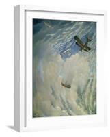 War in the Air, 1918-Christopher Richard Wynne Nevinson-Framed Giclee Print