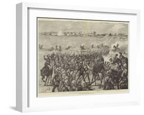 War in the Soudan, First Attempt to Take the Town of Metammeh, 21 January-William Heysham Overend-Framed Giclee Print