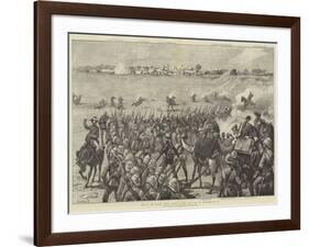 War in the Soudan, First Attempt to Take the Town of Metammeh, 21 January-William Heysham Overend-Framed Giclee Print