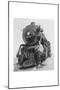 War Information Photographer Jack Delano and Train-Jack Delano-Mounted Art Print