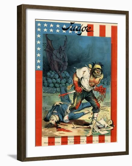 War Is Hell - Sherman-Grant E. Hamilton-Framed Giclee Print