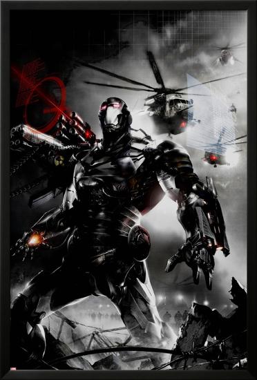War Machine No.2 Cover: War Machine-Francesco Mattina-Lamina Framed Poster