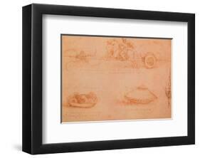 War Machine-Leonardo da Vinci-Framed Art Print