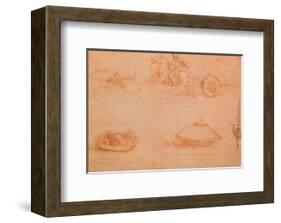 War Machine-Leonardo da Vinci-Framed Art Print