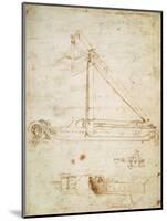 War Machine-Leonardo da Vinci-Mounted Premium Giclee Print