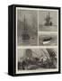 War Manoeuvres of an Ironclad at Sea-Joseph Nash-Framed Stretched Canvas