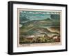 War Map of the Balkan States-null-Framed Giclee Print