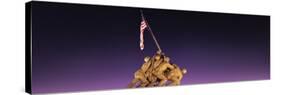 War Memorial at Twilight, Iwo Jima Memorial, Rosslyn, Arlington, Arlington County, Virginia, USA-null-Stretched Canvas