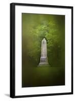 War Monument in Spring-Jai Johnson-Framed Giclee Print