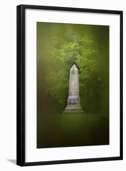 War Monument in Spring-Jai Johnson-Framed Giclee Print