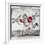 War Of 1812: Cartoon, 1813-null-Framed Giclee Print