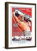 War of the Colossal Beast-null-Framed Art Print