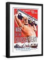 War of the Colossal Beast-null-Framed Art Print