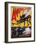 War Of The Worlds, 1927-H.G. Wells-Framed Giclee Print