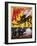 War Of The Worlds, 1927-H.G. Wells-Framed Giclee Print