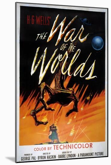 War Of The Worlds, Ann Robinson, Gene Barry, 1953-null-Mounted Art Print