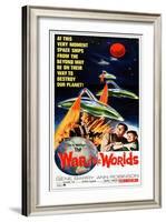 War of the Worlds, Bottom From Left: Gene Barry, Ann Robinson, 1953-null-Framed Art Print