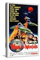 War of the Worlds, Bottom From Left: Gene Barry, Ann Robinson, 1953-null-Stretched Canvas