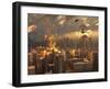 War of the Worlds-Stocktrek Images-Framed Premium Photographic Print